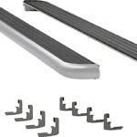 Luverne 575102-581444 Running Boards, Polished, Aluminum, 69.9 in. Bed, Crew Cab Pickup, 6 1/2 in. MegaStep Series