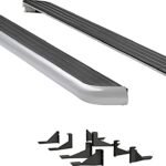 Luverne 575114-571346 Running Boards, 114 in. Length, with Polished Stainless Steel Trim, 155.0 in. Wheelbase, For Long Models, 6 1/2 in. MegaStep Series
