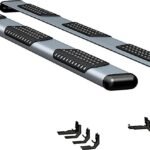 Luverne 583098-571438 Running Boards, Powdercoated Silver, Aluminum, 98.3 in. Bed, Standard Cab Pickup, O-Mega II 6 in. Series