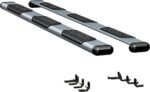 Luverne 583098-571438 Running Boards, Powdercoated Silver, Aluminum, 98.3 in. Bed, Standard Cab Pickup, O-Mega II 6 in. Series