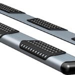 Luverne 583098-571729 Running Boards, Powdercoated Silver, Aluminum, Extended Cab Pickup/Standard Cab Pickup, 81.9/98.1 in. Bed, O-Mega II 6 in. Series