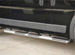 Luverne 583114-571447 Running Boards, Powdercoated Silver, Aluminum, Crew Cab Pickup/Extended Cab Pickup, 78.8/78.9/97.6 in. Bed, O-Mega II 6 in. Series - Image 2