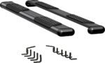 Luverne 584088-570829 Running Boards, Powdercoated Textured Black, Aluminum, 98.0 in. Bed, Standard Cab Pickup, O-Mega II 6 in. Series