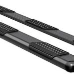 Luverne 584114-571448 Running Boards, Powdercoated Textured Black, Aluminum, 79.4 in. Bed, Crew Cab Pickup, O-Mega II 6 in. Series