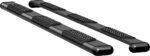 Luverne 584125-571729 O-Mega II 6 in. Series Running Boards, Powdercoated Textured Black Non-Powered Aluminum Set of 2