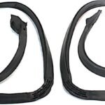 Metro Moulded RR 7002-B Weatherstrip Seal - Driver Or Passenger Side, Roof top, Direct Fit, Set of 2