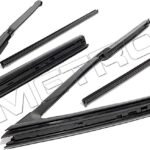 Metro Moulded WR 2013 Weatherstrip Seal - Front, Driver Or Passenger Side, Window, Direct Fit, Set of 2