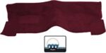Newark Auto Products 40-2001625 Front Carpet Kit, Red, Loop carpet - Image 2