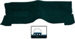 Newark Auto Products TJ1-4001608 Front Carpet Kit, Green, Loop carpet - Image 2