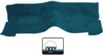 Newark Auto Products TJ1-4001622 Front Carpet Kit, Blue, Loop carpet - Image 2