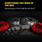 Powerstop 2-Wheel Set Power Stop&reg; KC2172 Rear Z23 Daily Carbon-Fiber Ceramic Brake Pad, Drilled & Slotted Rotor and Caliper Kit - Image 8
