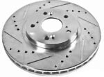Powerstop 2-Wheel Set Power Stop&reg; KC2193A Front Z23 Daily Carbon-Fiber Ceramic Brake Pad, Drilled & Slotted Rotor and Caliper Kit - Image 2