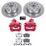 Powerstop 2-Wheel Set Power Stop&reg; KC5671-26 Rear Z26 Muscle Carbon-Fiber Ceramic Brake Pad, Drilled & Slotted Rotor and Caliper Kit - Image 8