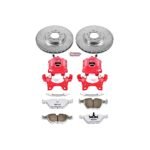 Powerstop 2-Wheel Set Power Stop&reg; KC582-26 Front Z26 Muscle Carbon-Fiber Ceramic Brake Pad, Drilled & Slotted Rotor and Caliper Kit - Image 7