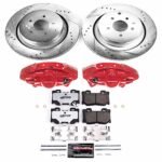 Powerstop 2-Wheel Set Power Stop&reg; KC5861-26 Rear Z26 Muscle Carbon-Fiber Ceramic Brake Pad, Drilled & Slotted Rotor and Caliper Kit - Image 8