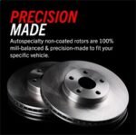Powerstop KCOE104 Front Brake Disc and Caliper Kit, Plain Surface 5 Lugs 324 mm Natural Caliper, Ceramic, Z17 OE Replacement - Image 3