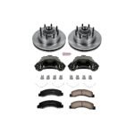 Powerstop 2-Wheel Set Power Stop&reg; KCOE1893 Front OE Stock Replacement Low-Dust Ceramic Brake Pad, Rotor and Caliper Kit - Image 4