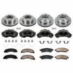 Powerstop 4-Wheel Set Power Stop&reg; KCOE1906A Front and Rear OE Stock Replacement Low-Dust Ceramic Brake Pad, Rotor and Caliper Kit - Image 4