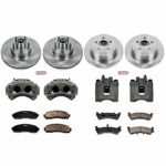 Powerstop 4-Wheel Set Power Stop&reg; KCOE1921 Front and Rear OE Stock Replacement Low-Dust Ceramic Brake Pad, Rotor and Caliper Kit - Image 4
