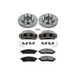 Powerstop 2-Wheel Set Power Stop&reg; KCOE1939A Front OE Stock Replacement Low-Dust Ceramic Brake Pad, Rotor and Caliper Kit - Image 4