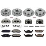 Powerstop 4-Wheel Set Power Stop&reg; KCOE1940 Front and Rear OE Stock Replacement Low-Dust Ceramic Brake Pad, Rotor and Caliper Kit - Image 4