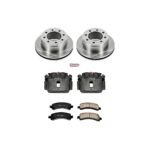 Powerstop 2-Wheel Set Power Stop&reg; KCOE2043 Rear OE Stock Replacement Low-Dust Ceramic Brake Pad, Rotor and Caliper Kit - Image 4