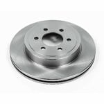 Powerstop KCOE2188 Front and Rear Brake Disc and Caliper Kit, Plain Surface 6 Lugs 308 mm Natural Caliper, Ceramic, Z17 OE Replacement - Image 2