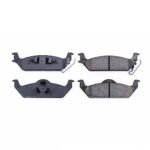 Powerstop KCOE2188 Front and Rear Brake Disc and Caliper Kit, Plain Surface 6 Lugs 308 mm Natural Caliper, Ceramic, Z17 OE Replacement - Image 8