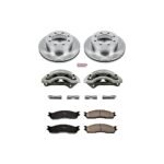 Powerstop 2-Wheel Set Power Stop&reg; KCOE2203 Front OE Stock Replacement Low-Dust Ceramic Brake Pad, Rotor and Caliper Kit - Image 4