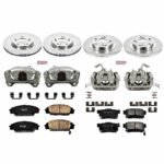Powerstop 4-Wheel Set Power Stop&reg; KCOE2277 Front and Rear OE Stock Replacement Low-Dust Ceramic Brake Pad, Rotor and Caliper Kit - Image 4
