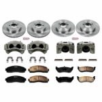 Powerstop 4-Wheel Set Power Stop&reg; KCOE2722 Front and Rear OE Stock Replacement Low-Dust Ceramic Brake Pad, Rotor and Caliper Kit - Image 4