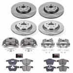 Powerstop 4-Wheel Set Power Stop&reg; KCOE2835 Front and Rear OE Stock Replacement Low-Dust Ceramic Brake Pad, Rotor and Caliper Kit - Image 4