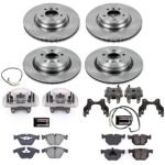 Powerstop 4-Wheel Set Power Stop&reg; KCOE2883 Front and Rear OE Stock Replacement Low-Dust Ceramic Brake Pad, Rotor and Caliper Kit - Image 4