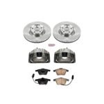Powerstop 2-Wheel Set Power Stop&reg; KCOE2934 Front OE Stock Replacement Low-Dust Ceramic Brake Pad, Rotor and Caliper Kit - Image 4