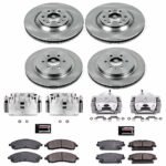 Powerstop 4-Wheel Set Power Stop&reg; KCOE4014 Front and Rear OE Stock Replacement Low-Dust Ceramic Brake Pad, Rotor and Caliper Kit - Image 4