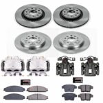 Powerstop 4-Wheel Set Power Stop&reg; KCOE4039A Front and Rear OE Stock Replacement Low-Dust Ceramic Brake Pad, Rotor and Caliper Kit - Image 4