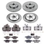 Powerstop 4-Wheel Set Power Stop&reg; KCOE4051 Front and Rear OE Stock Replacement Low-Dust Ceramic Brake Pad, Rotor and Caliper Kit - Image 4