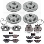 Powerstop 4-Wheel Set Power Stop&reg; KCOE4105 Front and Rear OE Stock Replacement Low-Dust Ceramic Brake Pad, Rotor and Caliper Kit - Image 4