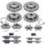 Powerstop 4-Wheel Set Power Stop&reg; KCOE4229 Front and Rear OE Stock Replacement Low-Dust Ceramic Brake Pad, Rotor and Caliper Kit - Image 4