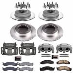 Powerstop 4-Wheel Set Power Stop&reg; KCOE4233 Front and Rear OE Stock Replacement Low-Dust Ceramic Brake Pad, Rotor and Caliper Kit - Image 4