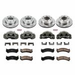 Powerstop 4-Wheel Set Power Stop&reg; KCOE4426 Front and Rear OE Stock Replacement Low-Dust Ceramic Brake Pad, Rotor and Caliper Kit - Image 4