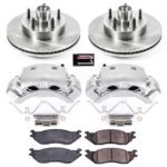Powerstop 2-Wheel Set Power Stop&reg; KCOE4578 Front OE Stock Replacement Low-Dust Ceramic Brake Pad, Rotor and Caliper Kit - Image 4