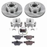 Powerstop 2-Wheel Set Power Stop&reg; KCOE4589 Front OE Stock Replacement Low-Dust Ceramic Brake Pad, Rotor and Caliper Kit - Image 4