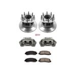 Powerstop 2-Wheel Set Power Stop&reg; KCOE4595 Front OE Stock Replacement Low-Dust Ceramic Brake Pad, Rotor and Caliper Kit - Image 4