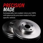 Powerstop KCOE4704 Rear Brake Disc and Caliper Kit, Plain Surface 5 Lugs 302 mm Natural Caliper, Ceramic, Z17 OE Replacement - Image 4