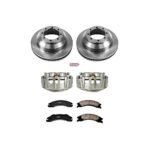 Powerstop 2-Wheel Set Power Stop&reg; KCOE4719 Rear OE Stock Replacement Low-Dust Ceramic Brake Pad, Rotor and Caliper Kit - Image 4