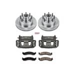 Powerstop 2-Wheel Set Power Stop&reg; KCOE5088 Front OE Stock Replacement Low-Dust Ceramic Brake Pad, Rotor and Caliper Kit - Image 4