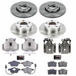 Powerstop KCOE532 4-Wheel Set Front and Rear OE Stock Replacement Low-Dust Ceramic Brake Pad, Rotor and Caliper Kit, Models With 288 mm Front Rotors - Image 4