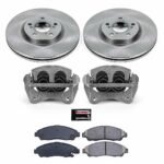 Powerstop 2-Wheel Set Power Stop&reg; KCOE5370 Front OE Stock Replacement Low-Dust Ceramic Brake Pad, Rotor and Caliper Kit - Image 4