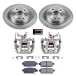 Powerstop 2-Wheel Set Power Stop&reg; KCOE5552A Rear OE Stock Replacement Low-Dust Ceramic Brake Pad, Rotor and Caliper Kit - Image 4